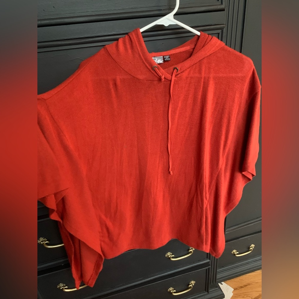 Poncho- style shirt